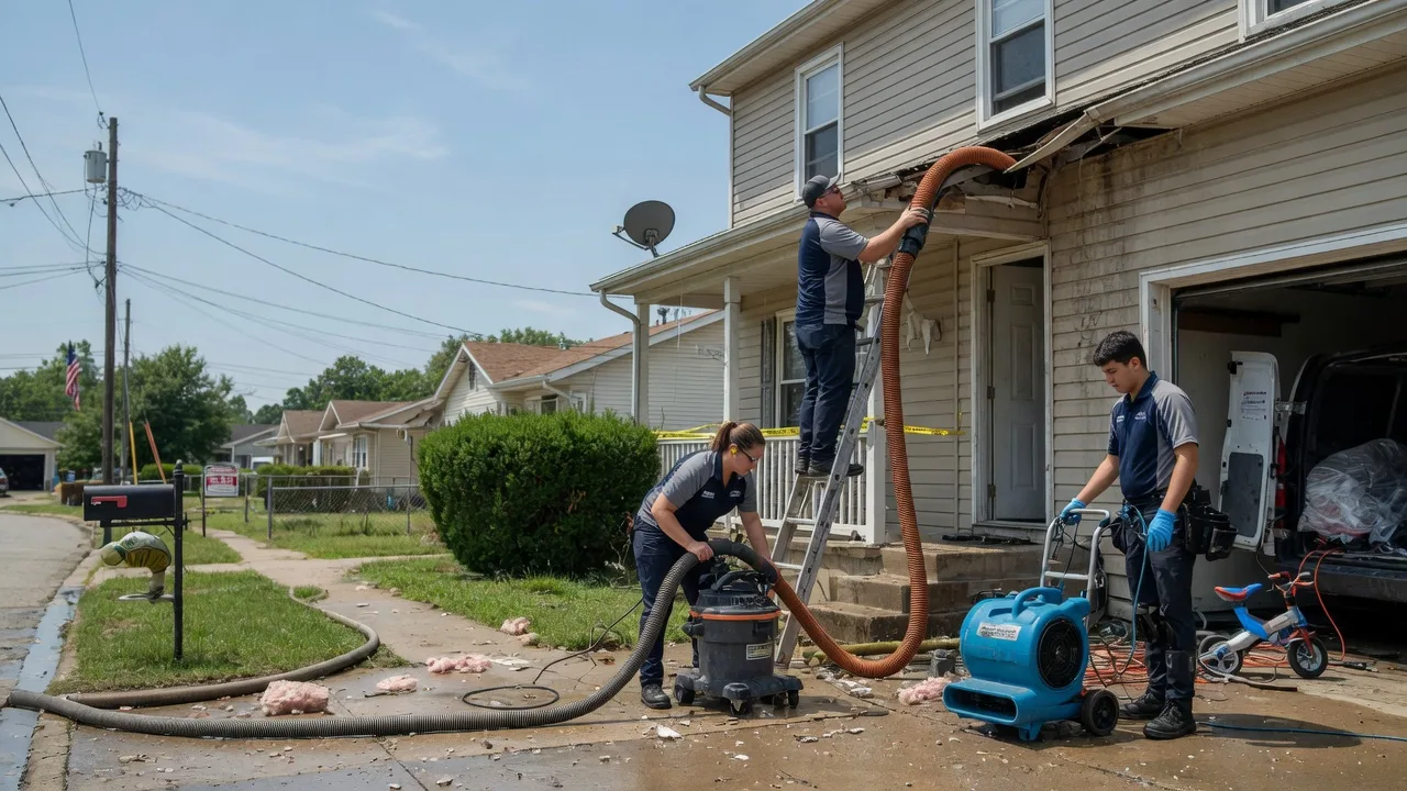Water Damage Restoration in Downsville, LA near me